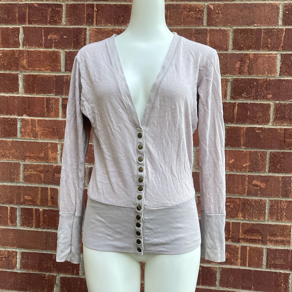 Color Story Beige Cardigan (Large)